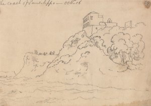 La costa de Posillipo, 16 de octubre de John Robert Cozens